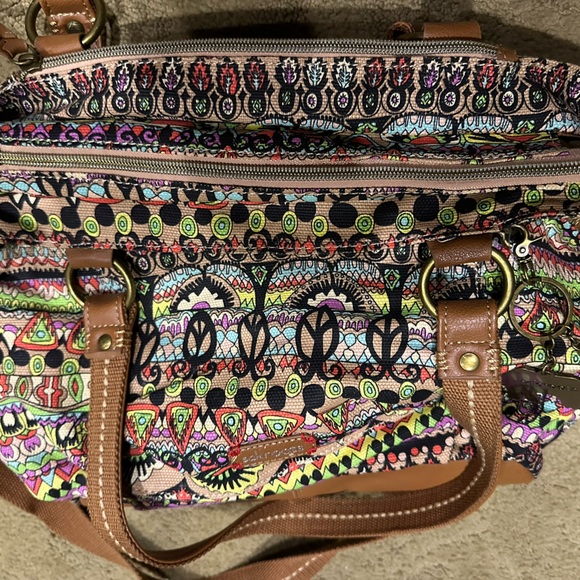 NWOT Sak Roots Artist Circle Crossbody. Minor scuff at the bottom. - Picture 9 of 11